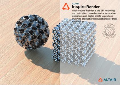 Altair Inspire Render 2022.3 3 (15829) with Offline Help (x64)