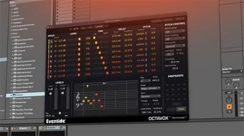 Eventide Octavox Features, Functions & Harmonic Processing
