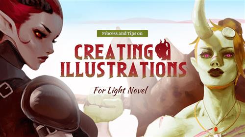 Wingfox – Process and Tips on Creating Illustrations For Light Novel