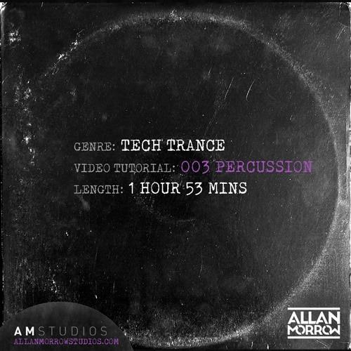 Allan Morrow Tech Trance 003 Percussion