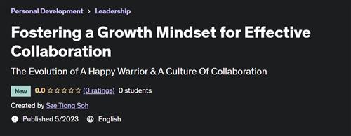 Fostering a Growth Mindset for Effective Collaboration