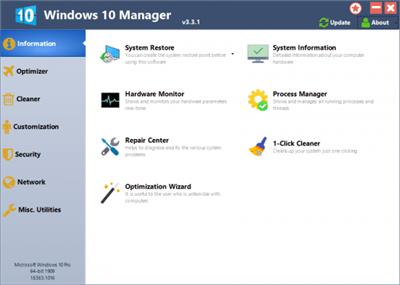 Yamicsoft Windows 10 Manager 3.8.1  Multilingual