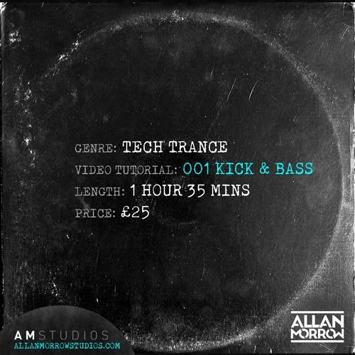 Allan Morrow Tech Trance 001 Kick and Bass