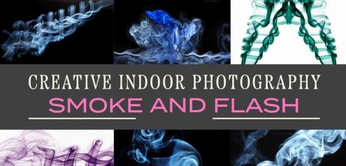 Creative Indoor Photography, Fun with Smoke and Flash