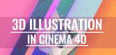 Cinema 4D Beginner Learn the basics by making a stylish 3D Illustration