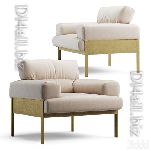 Suki armchair - 3d model