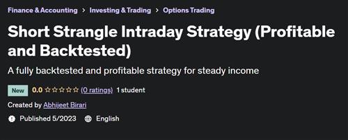 Options Selling Strategy for Monthly Income