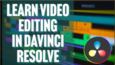 DAVICI RESOLVE 17 Video Editing Tutorial For Beginners