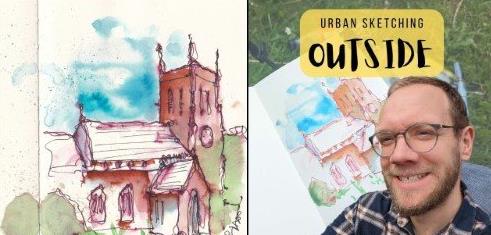 Urban Sketching Outside – An Absolute Beginner’s Practical Guide