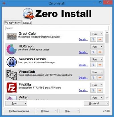 Zero Install  2.24.10