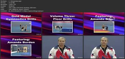 Gold Medal Gymnastics Drills Vol. 3 Floor  Exercise Faf56d1554db8c2f89a023ae3d5a4365