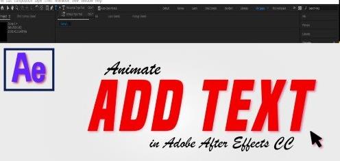 Video Editing For Content Creators Animate & Add Text To Videos in Adobe After Effects CC