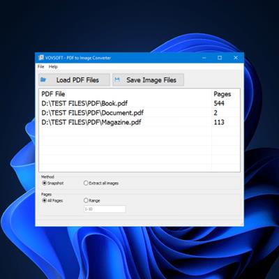 VovSoft PDF to Image Converter  1.2