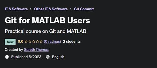 Git for MATLAB Users