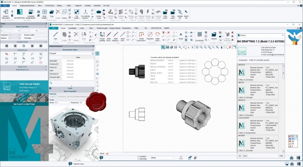 CAD Schroer M4 Plant & Drafting v7.2.0 (x64)