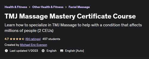 TMJ Massage Mastery Certificate Course