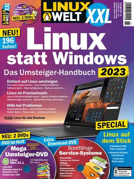 LinuxWelt Sonderheft №2 (Mai/Juli 2023)