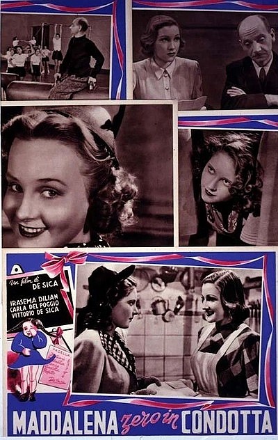 Маддалена, ноль за поведение / Maddalena... zero in condotta (1940) DVDRip