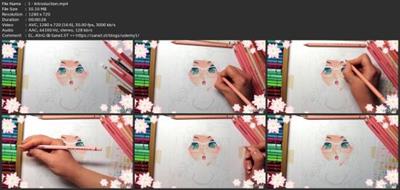 Manga Art With Mixed Media - Copics, Pencils And  Pastels C48447386ec43159bfc648aa51b48c6e