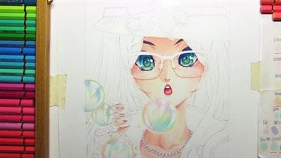 Manga Art With Mixed Media - Copics, Pencils And  Pastels 126f38db09f5025369738803f500bb77