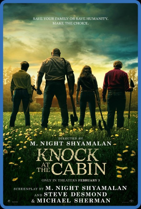 Knock at The Cabin 2023 BluRay 1080p DTS AC3 x264-MgB