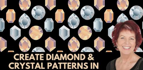 Diamond & Crystal Patterns in Illustrator – Graphic Design for Lunch™