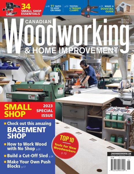 Картинка Canadian Woodworking & Home Improvement - June/July 2023