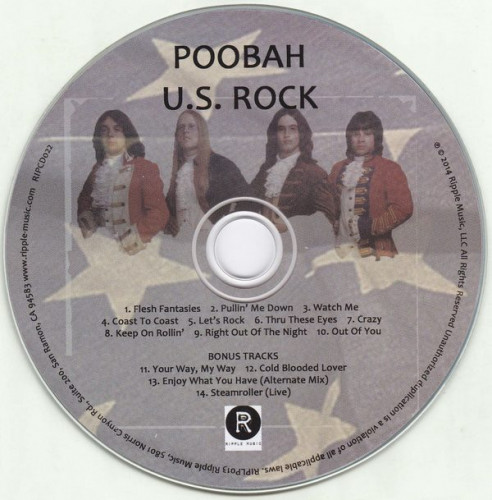Poobah - U.S. Rock (1976)  (Expanded Edition, 2014)Lossless