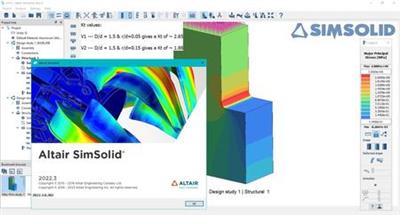 Altair SimSolid 2022.3.0 with Tutorials & Verification (x64)