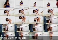 Realspankingsinstitute - Raquel - Raquel Strapped for Slacking in Gym (HD/720p/76.6 MB)