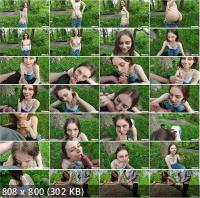 ModelHub - Cute Stepsister teases with her boobs outdoor. I had to fuck her right on the rock (FullHD/1080p/479 MB)