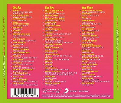 The Best 80s Car Songs Sing Along - Album In The World...Ever! (3CD) (2023) Mp3