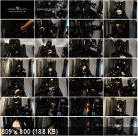 PornHub - Rubberslut With Heavy Rubber Helmet Fucking Her Pussy On Slave Chair (FullHD/1080p/83.4 MB)